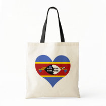 Buy Swaziland Flag Canvas Bag