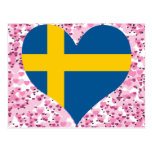 Buy Sweden Flag Postcard