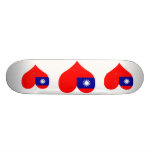 Buy Taiwan Flag Custom Skate Board
