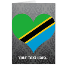 Buy Tanzania Flag Greeting Card