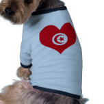 Buy Tunisia Flag Pet Clothing