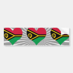 Buy Vanuatu Flag Bumper Sticker