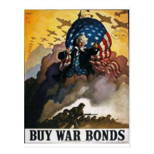 Buy War Bonds! Postcards
