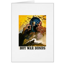 Buy War Bonds Vintage WWII Poster Cards