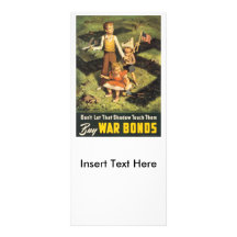 Buy War Bonds World War 2 Full Color Rack Card