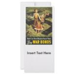 Buy War Bonds World War 2 Full Color Rack Card