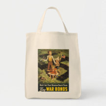 Buy War Bonds World War 2 Tote Bags