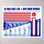 Buy War Bonds WWII 1942 WPA posters