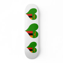 Buy Zambia Flag Skate Boards