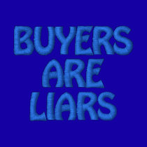 Buyers Are LIars embroidered shirts