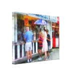 Buying Ice Cream at the Fair Canvas Print