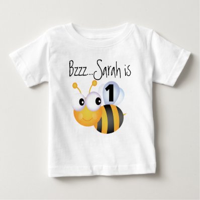 Buzz Bumblebee Customizable Birthday T-shirt