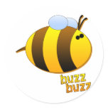 Buzz Buzz the Bumblebee Sticker