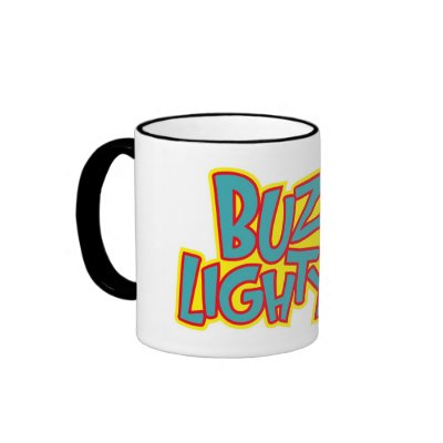 Buzz Lightyear Text mugs