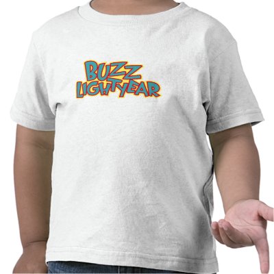 Buzz Lightyear Text t-shirts