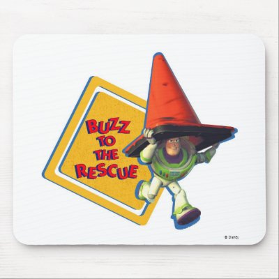 Buzz Lightyear to the Rescue mousepads