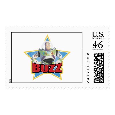 Buzz Logo Disney postage