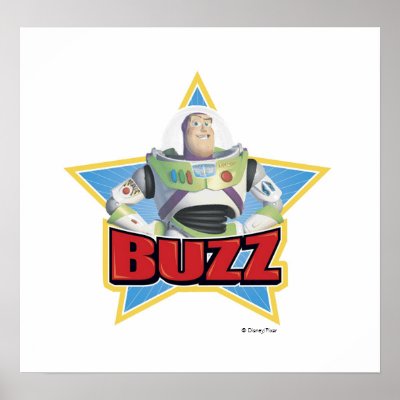 Buzz Logo Disney posters