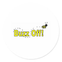Buzz Off! stickers