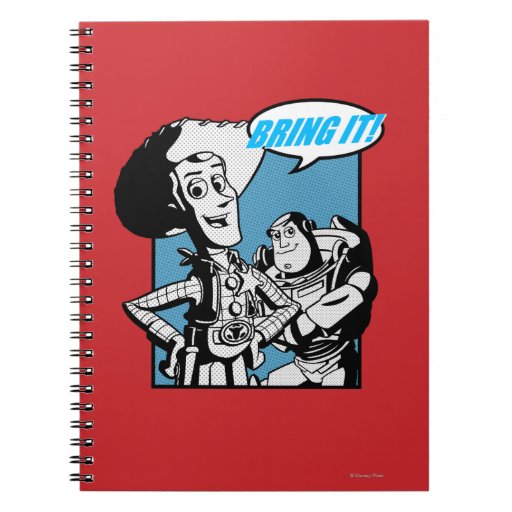 Buzz & Woody: Bring It Spiral Note Book