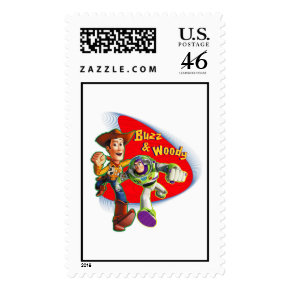 Buzz & Woody Disney stamp