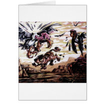 buzzard bait greeting card