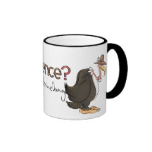 Buzzard Patience mug