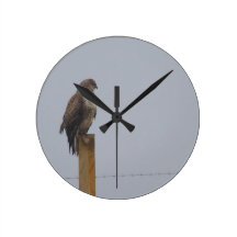 Buzzard Round Clock