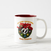 BUZZARD WREATH COFFEE MUGS