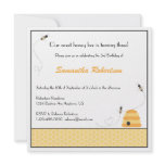 Buzzing Bees Birthday Invitation