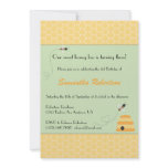 Buzzing Bees Birthday Invitation
