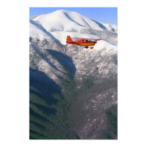 Buzzing Sierra Blanca - Aerial Plane to Plane Poster