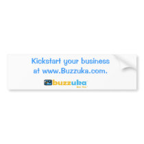 Buzzuka Bumper Sticker bumper stickers