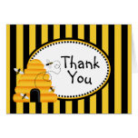 Buzzzing Bees Thank You Note Cards