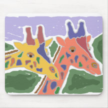 BV- Giraffe Art Mouse Pad