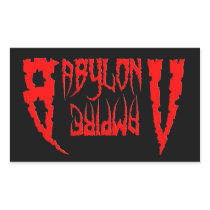 BV Teeth Red_Blk Sticker