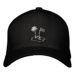 BVI RUGBY Black Embroided Baseball Cap