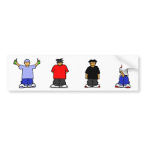 BVK TOON BUMBER STICKER bumper stickers by XplicitEntMerch BVK TOON BUMBER STICKER bumper stickers