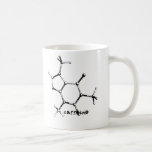 bw caffein_molecule, caffeine, caffeine mugs