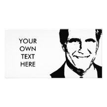 Bw de Mitt Romney Tarjetas Fotograficas