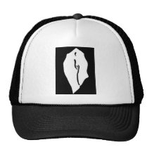bw figure mesh hat