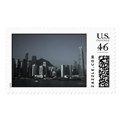 bw hong kong Postage at Zazzle -- Click here for a larger image