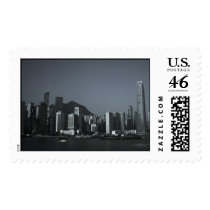 bw hong kong stamps