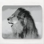 BW Lion Mousepad