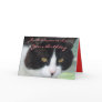 BW&MouseBday-customize Greeting Cards