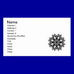 bw-rosette2_Vector_Clipart black white shapes trib business cards