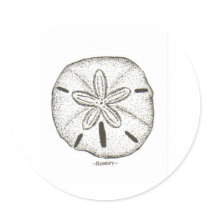 bw_sanddollar05 sticker