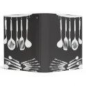 BW silhouette kitchen Binder binder