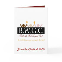 BWGC Thank you card