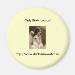 bxp39360, Only Bio is Logical http://www.disclo... Refrigerator Magnets